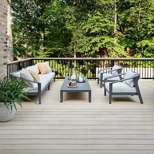 French White Oak installed example