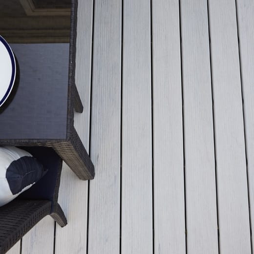 Whitewash Cedar installed example