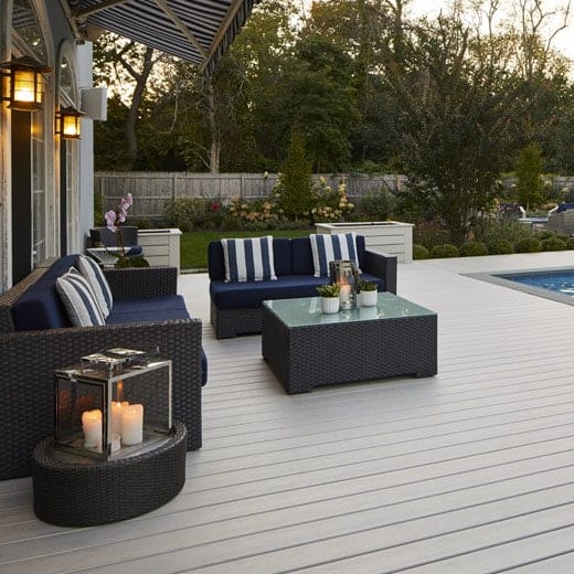 Whitewash Cedar installed example