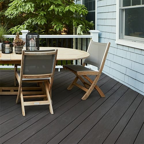 Dark Hickory installed example