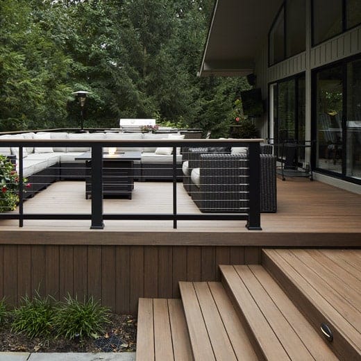 English Walnut installed example