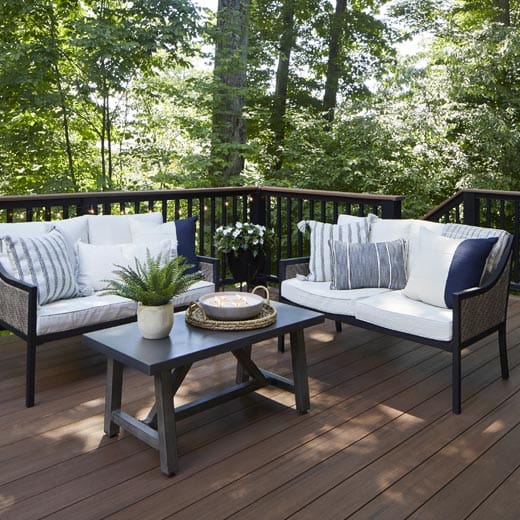 Mahogany installed example