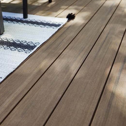 Mahogany installed example