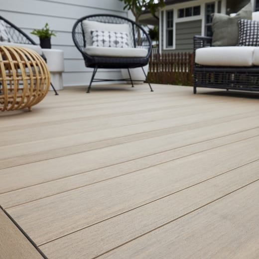 Weathered Teak installed example