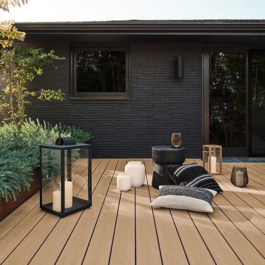 Weathered Teak installed example