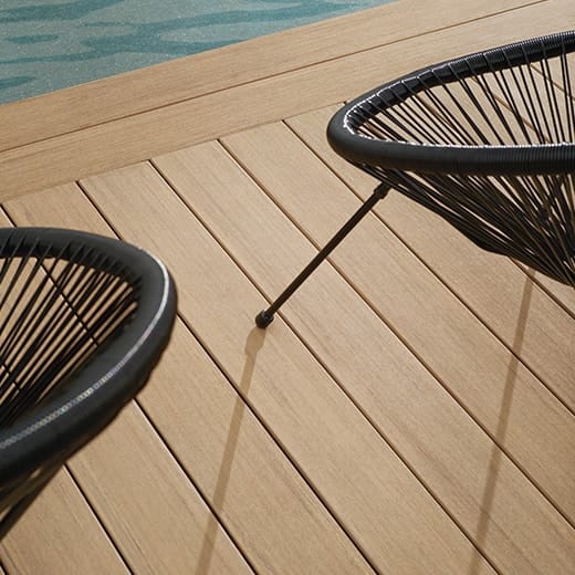 Weathered Teak installed example